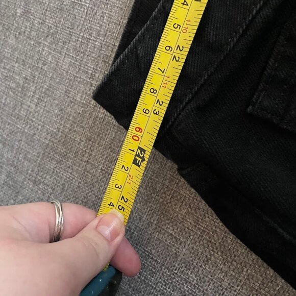 ASOS Big Baggy Black Jeans - Size US 22 (New Without Tags) - Picture 3 of 3